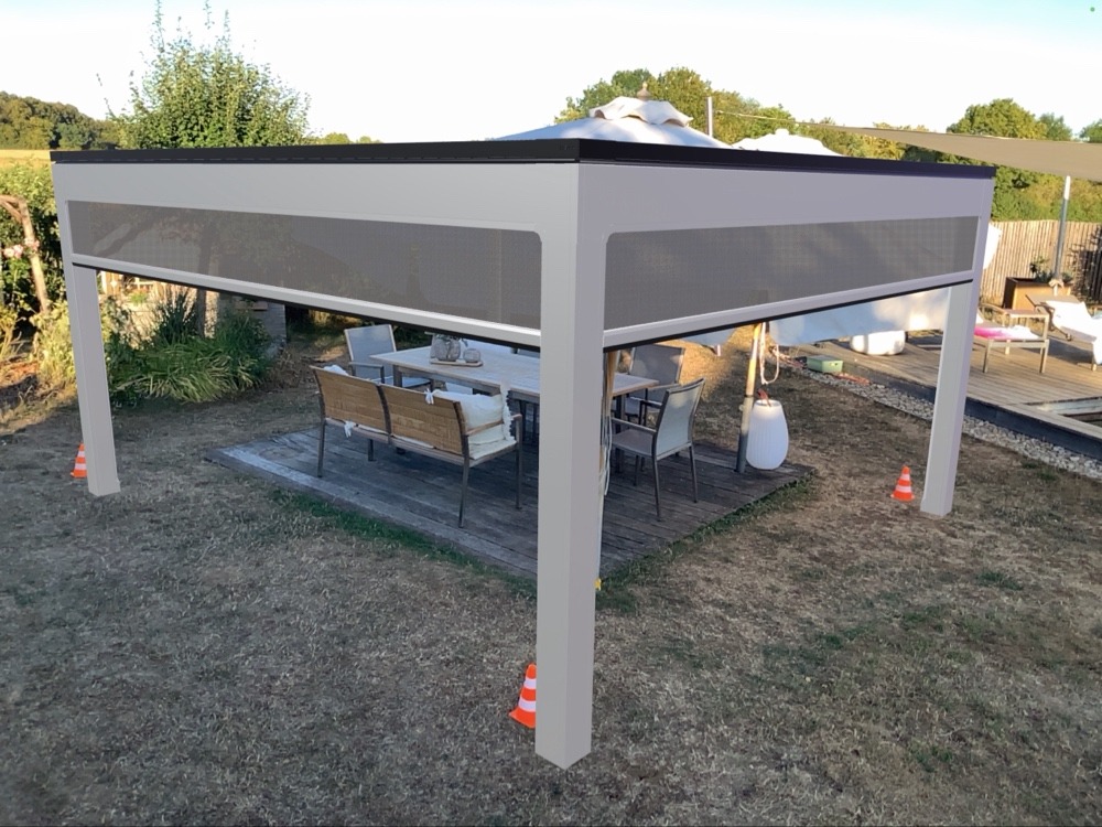 Nachher: 3D-Simulation Pavillon